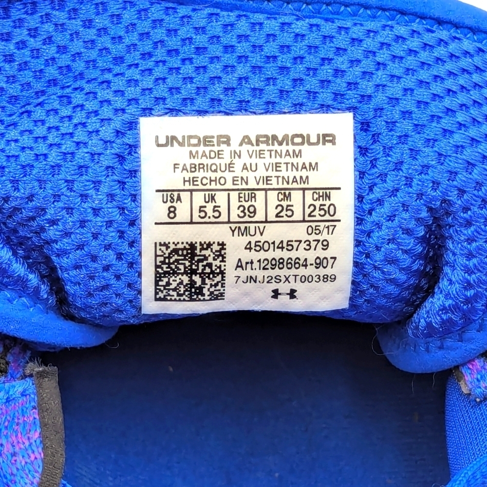 Under Armour Charged Bandit 3 Blue - Picture 8 of 9